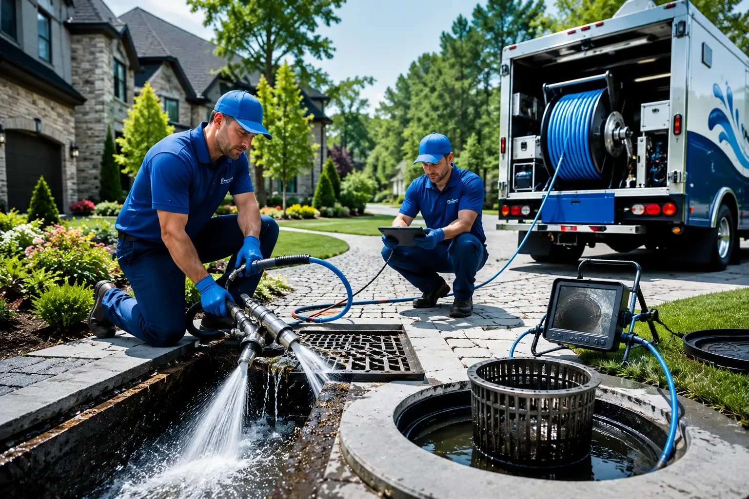 Local outdoor drain cleaning professionals in Uxbridge, MA